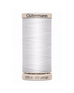 Gutermann Quilting Thread - White